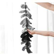 1条多功能晾袜绳，室内外皆可使用，灵活的衣物和袜子晾晒绳，长度可调节，节省空间，是公寓、宿舍、洗衣房等场所的理想选择，尤其适合晾晒精致衣物。快速空气流通，采用耐用耐候尼龙材质，易于晾干，方便收纳整理，轻巧紧凑设计，防锈挂钩，安装简便，可同时晾晒多件衣物，即使在狭小空间也能保持衣物清新透气。 - 彩色 - 查看 3