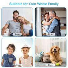 Plaque Remover For Teeth - Ultrasonic Tartar Remover Cleaning Kit For Teeth, Safe For Sensitive Gums Dental, Calculus Remover Teeth Cleaning Kit 4 Adjustable Cleaning With Replaceable Heads, IPX6 Waterproof With LED Light - Black - View 6