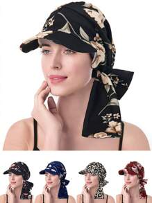 女士化疗头巾 - 短檐帽