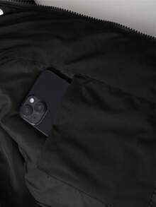 Manteau matelassé épais à capuche amovible avec col en fourrure, nouvelle arrivée pour l'hiver pour femmes - Noir - Voir 7