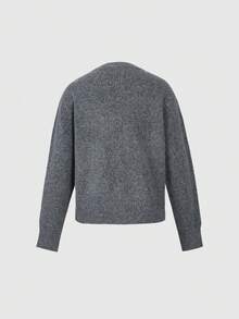 ii Stylish Colorblock Button-Up Knit Cardigan Sweater