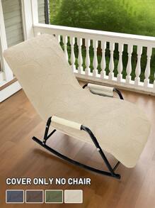 1 Stück Jacquard Schaukelstuhl Bezug Balkon Zuhause Lässig Mittagspause Liegestuhl Bezug elastische Luxus Liegestuhl Sofabezug für Wohnzimmer Terrasse