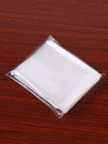 5/10/20张透明游戏卡PVC保护套星卡套收纳套古卡防水硬塑料卡套 - 白色 - 查看 17