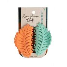 Tru X Reyna Noriega Collab Large Slideproof™ Claw Clip Peach, 2 CT - 1 - 查看 1