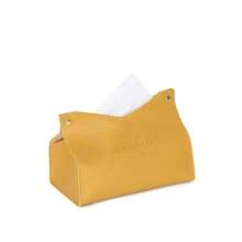 1pc Leather Tissue Box Waterproof Kitchen Accessories,Decorative Tissue Box,Napkin Holder For Table,Tissue Box Bathroom