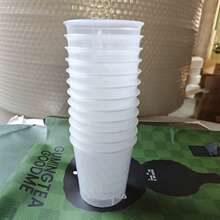 Zestaw 2/4/6-częściowy szklanych kubków z wzorem lodowcowym, kubki do zimnych napojów, biurowe kubki do herbaty, kubki do soku z herbaty kwiatowej, kubki z wzorem młotkowym, kubki do herbaty z mlekiem i sokiem, kubki do piwa, używane na spotkania, pikniki, grille, podróże i imprezy, wielokrotnego użytku - Wielokolorowe - Zobacz 13