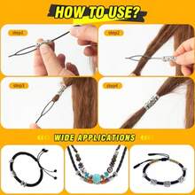 M81PCS Viking Hair Beads And Beard Ornaments Set Premium Hair Jewelry And Dreadlock Accories Loc Jewelry For Women Braid Accories Beard Beads For Men Braids Locs Viking Jewelry Enthusiasts5001 - 如圖 - 查看 6