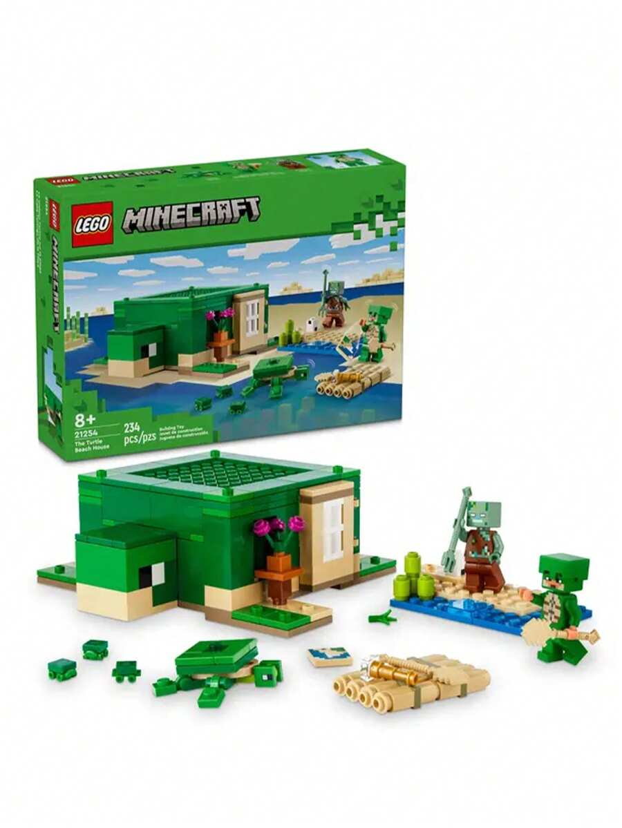 LEGO Minecraft™ The Turtle Beach House GIRLS FIRST 21254 - Multicolor - View 1