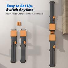 MERACH Pilates Board, Multifunctional Abdominal Board, Portable And Foldable Pilates Reformer - 黑色 - 查看 3