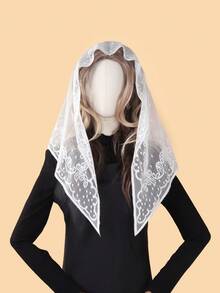 New Muslim Hijab Scarf, Breathable Triangular Shawl Neck Wrap For Dress