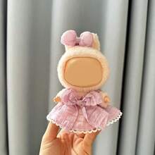 (仅限服装) 新款钥匙扣连衣裙配饰 蝴蝶连衣裙 适合拉布布