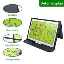 1PC Multi-Functional Portable Football Tactical Board Professional Outdoor Soccer Sports Training Clipboard Used For Strategy Demonstrations And Player Communication Tools