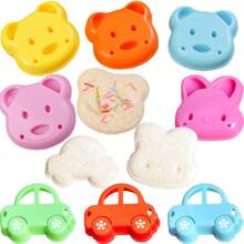 Sandwich Mold, Cartoon Bread Cutter, Toast Cutter, Bento Mold, Bread Mold, Creative Rice Cake Cutter, DIY - Multicolor - View 2