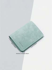 休闲时尚迷你超薄多功能钱包驾驶证PU皮套多卡位证件夹男士钱包迷你钱包零钱包男士钱包真皮小钱包钱夹 - 彩色 - 查看 4