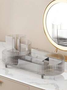 360 Degree Rotating Makeup And Brush Organizer Storage Box, Suitable Desk-Top Perfume And Skincare Display Rack, Rotating Pen Holder, Makeup Brush, Lipstick And Powder Puff Organizer Bag, Bags, Makeup Bag, Vanity, Travel, Make Up Bag, Storage, Makeup Organizer, Makeup Bags, Toiletry Bag, Desk Organiser, Cosmetic Bag, Makeup Pouch, Make Up Organizer, Vanity Accessories, Make Up Pouch, Make Up Bags, Jewellery Box, Pouch, Makeup Brush Holder, Brush Holder, Perfume Organiser, Pouch Bag