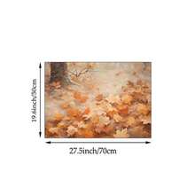 1 幅秋季墙壁艺术画秋季风景帆布印刷画，适合卧室、客厅或办公室的秋季装饰，适合秋季或秋季假期海报，适合送给她的礼物，无框或带框