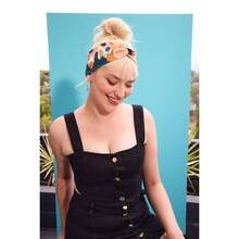 Tru X Reyna Nori Collab Ouchss?? Printed Twist Head Wraps Oran 2 Ct