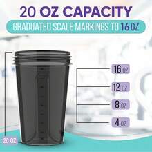 2-Pack 20oz Leakproof Shaker Bottles With 2 Stainless Steel Mixing Balls - Gym/Workout/Travel/Office Protein Shakers For Smoothies, Pre-Workout & Weight Loss Drinks, BPA-Free & Odor-Resistant (Green & Black) - Purple / Black - View 5