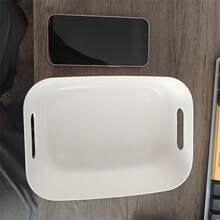 5/10 szt. małych plastikowych pudełek do przechowywania z uchwytami, wygodne przechowywanie, układanie w stosy, odpowiednie na ubrania, biurko, kosmetyki