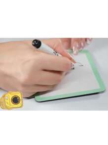 16 Stück wiederverwendbare magnetische farbige Etiketten - bewegliche Aufkleber - abwischbare magnetische Etiketten - strapazierfähiges beschreibbares abwischbares Papier - magnetische Whiteboard-Aufkleber, Regaletiketten, Namensschilder, Kreidetafelmagnete, perfekt für Schularbeiten, Aufgabenlisten, Kühlschranknotizen, Aufbewahrungsschränke, Computer, Klassenzimmer & Heimorganisation, abwaschbare Oberfläche. 10x10 cm. Schulmaterial. 16 Stück mit 1 Stift enthalten.