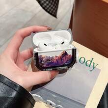 1个蓝牙耳机保护套，山水画设计，兼容 Pro/Pro2/1/2/3/4 - 彩色 - 查看 7