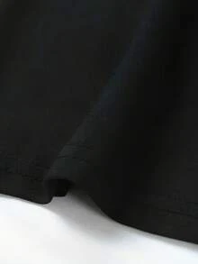 THICK Thighs MATTER Women's Plus Size Graphic Tank Casual Sleeveless T-Shirt Summer Vest Suitable For Daily Home Fitness And Exercise - 黑色 - 查看 5