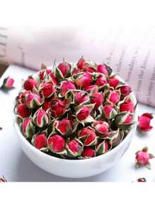 1 Pack, 20/30/40pcs Assorted Natural Dried Flowers & Fruits Material, Including Yellow Lemon Slices, Suitable For Making Scented Candles, Soaps, DIY Crafts, Room Decorations, Party/Holiday Decorations, Office & Home Decor