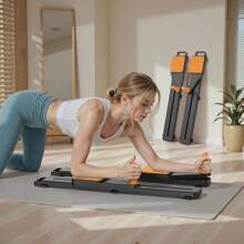 MERACH Pilates Board, Multifunctional Abdominal Board, Portable And Foldable Pilates Reformer - 黑色 - 查看 2