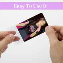 TOOUEE 100 Pcs Kpop Photocard Sleeves 58*89mm Clear Photo Card Sleeves PVC Free & Acid Free Photocards Holder For Kpop Albums Photo Cards Ultra Clear And 200 Microns Thick Sleeves Idol Photo Cards Protector Trading Cards Shield Cover Ideal For Photo Card Collector,Kpop Lovers, Album Photo Card Enthusiasts