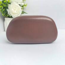 Vintage Metal Box Evening Bag Clutch Purse,Bridal Wedding Party Handbag, Women's Chain Shoulder Crossbody Bag For Teen Girls College Students,Rookies & White-Collar Workers Perfect For Work ,Business,Commute,Outdoors, Travel, Outings, For Party, Wedding, Prom, Dinner Bag Holiday Christmas Gift - 咖啡 - 查看 8