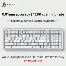 AJAZZ AK980MAX 有线磁轴键盘，定制密封结构，全磁轴，全键热插拔，高品质侧印键帽，RGB DIY - 彩色 - 查看 14