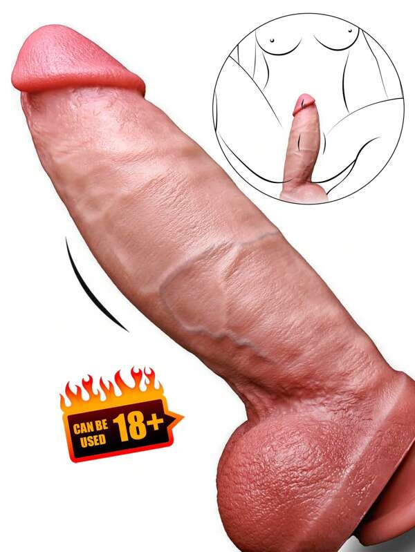 1 Stück 9 Zoll Penis Porno Dildo Weibliches Sexspielzeug, SL Großes Silikon Oversized Dildo, Sex Spielzeug Für Erwachsene, Simulierte Haut Strukturierte Klitoris G-Punkt Stimulator, Sexualspielzeuge, Werkzeuge Für Lesben