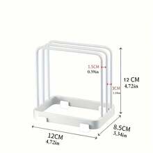 Household Kitchen Cutting Board Organizer, Multilayer Countertop Storage Rack - Multicolor - View 5