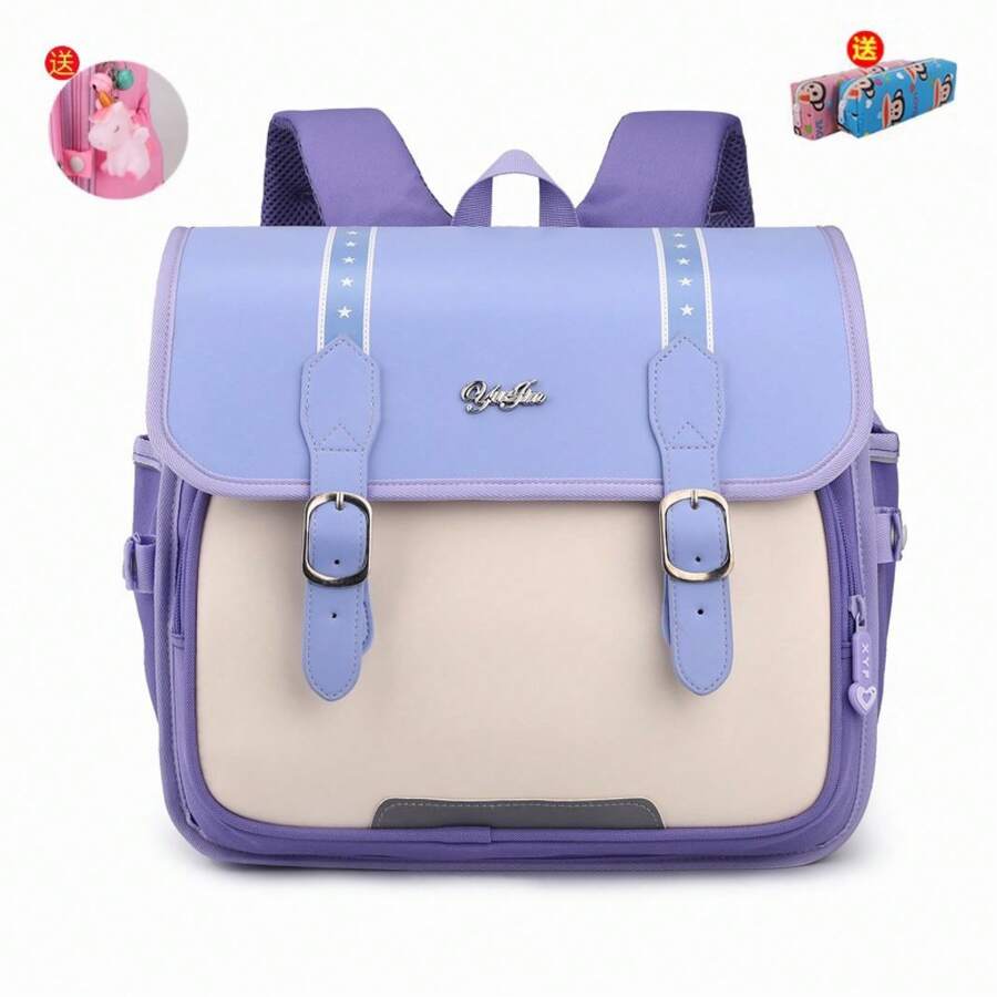 Kids Backpacks - Morado [envía unicornio + estuche] - Ver 1