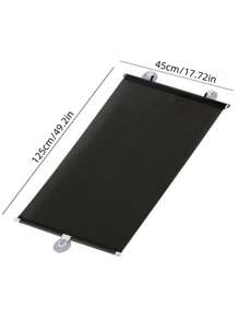 Blackout Roller Blinds Temporary Portable Curtains With Suction Cups, Punch-Free, Sunshade One-Way Mirror Roller Blinds, Daytime Indoor Transparent Visible Roller Blinds, Heat-Controlled Anti-UV Curtains, Blackout PVC Retractable Sunshades, Classic Home Decoration Style, Suitable For Sunshade In Living Rooms, Offices, Doors And Windows, Car Windows, Office Buildings, Restaurants, Bedrooms And Other Scenes.