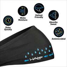 Halo Headband Bandit - Wide Pullover Sweatband For Both Women And Men