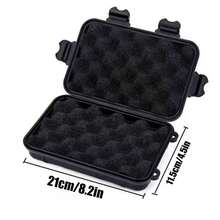 1 件户外配件收纳盒，户外防水密封盒，防水塑料盒，野外生存收纳盒，户外徒步露营装备，适用于钓鱼、露营、狩猎 - 彩色 - 查看 11