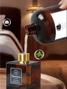 500 ml Nachfüll-Flüssigkeit für ätherisches Öl Duft, 28% Konzentration (höher als übliche 4%-6% Produkte), geeignet für Ultraschall Aroma Diffuser, Duftröhren Diffuser, flammenloses Aromatherapie, Premium Raumduft Öl für Hotels - AM-500 - Übersicht 6