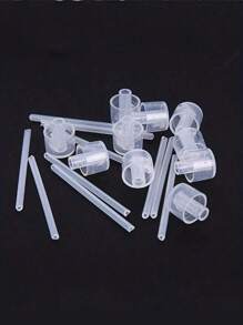 5/10pcs Diffuser Funnel Cosmetic Pump Dispenser Perfume Tool Perfume Atomizer Refillable Bottle Tool, Perfume Dispenser Pump Perfume Refill Pump Cosmetic Dispenser Pump Transfer Tool For Travel Refillable Perfume Spray Bottle - Clear - View 3