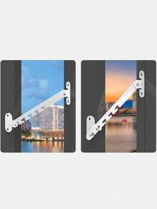 1pc Window Limiter Safety Lock, Metal Protection Window Safety Lock, Sliding Window Restraint, Safety Window Lock , Security Protection, Home Improvement