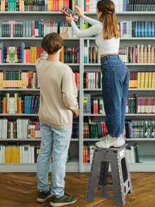 Stacking Chairs - สีเทาเข้ม - ดู 7