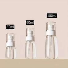 1个细雾喷雾瓶，小型喷雾器，带泵和透明容器，香水喷雾器，爽肤水喷雾瓶，化妆品可填充瓶，旅行喷雾瓶，便携式乳液/洗发水分配器，多种颜色和尺寸可选 - 彩色 - 查看 6