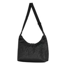 Puma Women's Pop Slouchy Hobo Bag With All-Over Print Design, Adjustable Shoulder Strap, Casual Crossbody Bag - Black-all Over Print - View 7