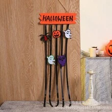 Halloween Decorations Door Sign For Porch Front Indoor Outdoor Hanging Wall Decor