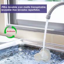 Mini aspiradora de mano portátil inalámbrica - Negro-1 Piezas - Ver 4