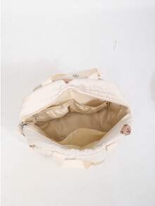 1pc INS Style Mommy Bag With Bear Embroidery, Small Handbag/Shoulder Crossbody Bag For Mother & Baby - Multicolor - View 6