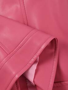 Women's Vintage PU Locomotive Jacket (Embroidered) - The Perfect Jacket For Everyday Casual Wear, Both Elegant And Stylish For The Spring And Fall Seasons