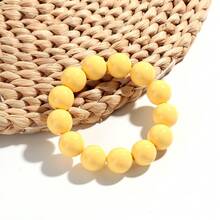 1pc Fashionable Bohemian Style Multicolored Acrylic Beaded Bracelet, Suitable For Women Daily Wear - Bohemian Bead Bracelet - View 29