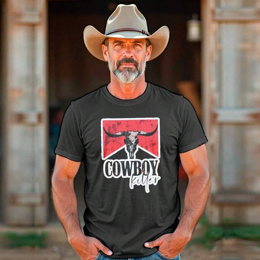 Cowboy Killer Shirt Release - Black - View 1