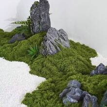 1 包人造苔藓草、仿苔藓草坪、微景观装饰、户外花园装饰、婚礼派对、展览背景、商场装饰、家居装饰、盆栽装饰 - 彩色 - 查看 2